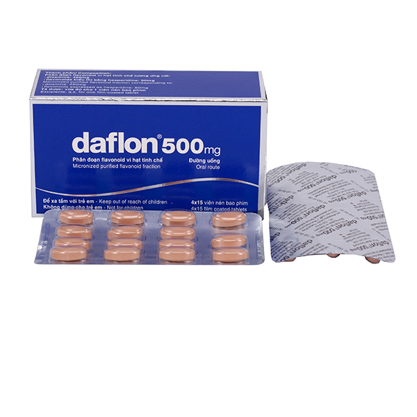 Daflon 500mg Servier (H/60v)-3