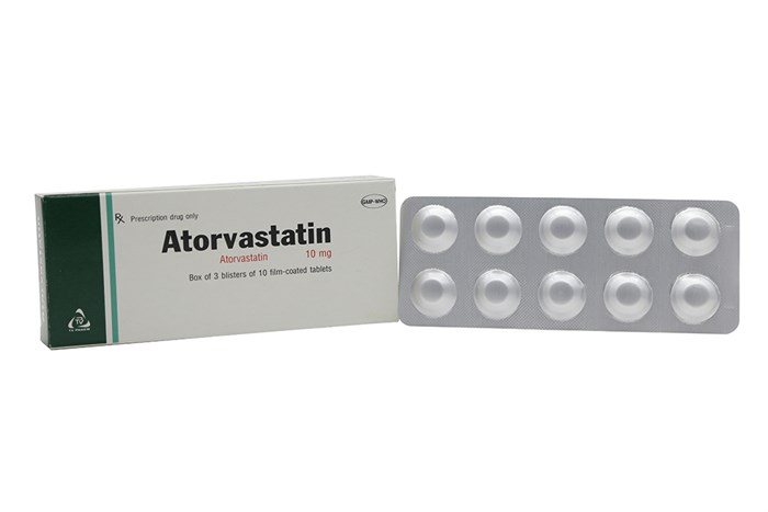 Atorvastatin 10mg tv.pharm (h/30v)-0