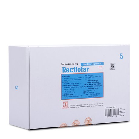 Rectiofar 5ml pharmedic (h/40túi)-0