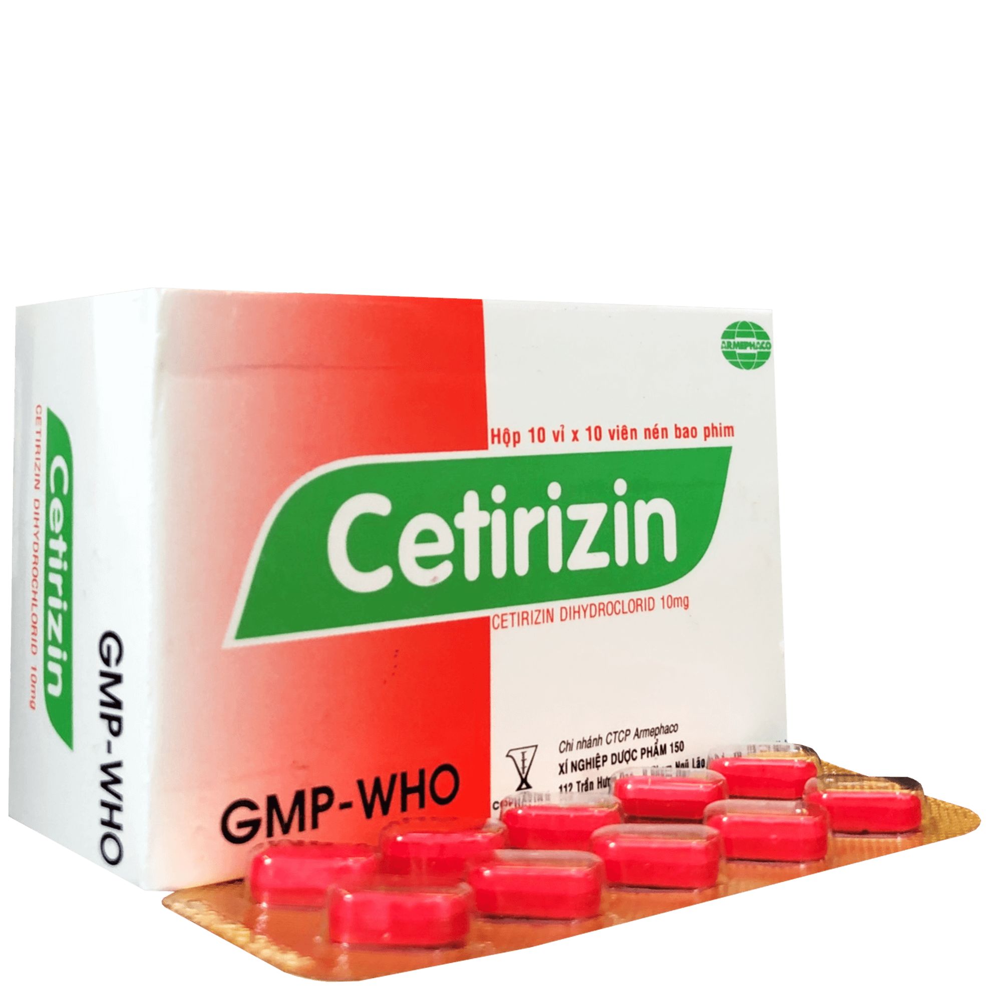 Cetirizin 10mg cophavina (h/100v)-0