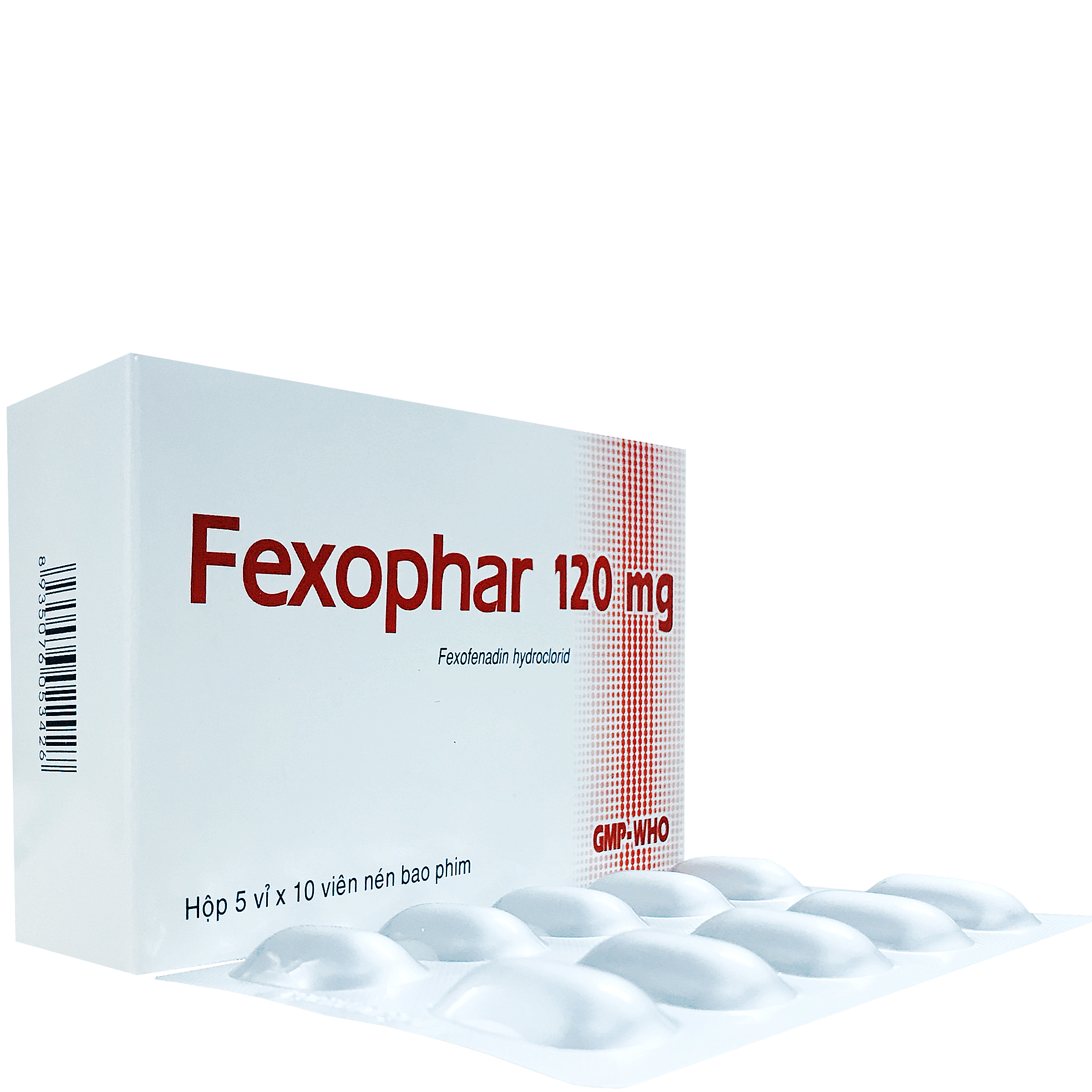 Fexophar 120 Fexofenadin 120mg Tv. Pharma (h/50v)