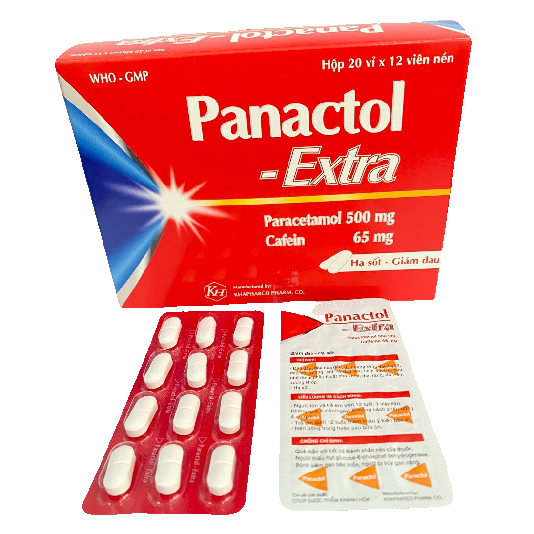 Panactol Extra Khapharco Pharm